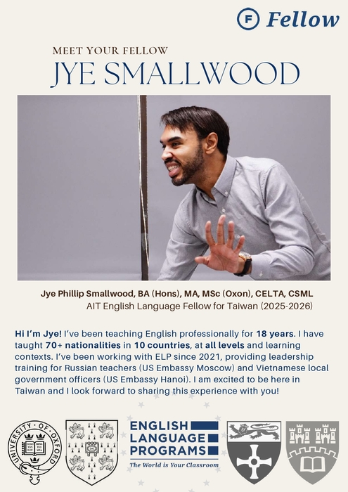 【雙語計畫-教師活動】轉知：淡江大學全英語教學推動中心辦理「EMI教師專業培訓課程」，請惠予公告周知並鼓勵教師報名參加，請查照。圖片